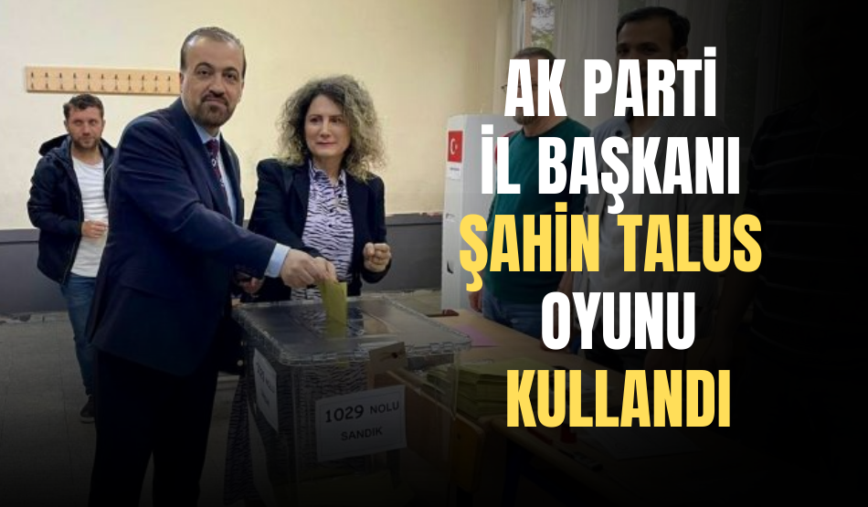 Şahin Talus: “Seçimler hayırlı olsun”