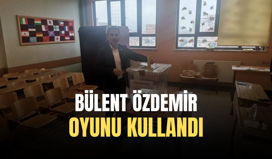 Bülent Özdemir oyunu kullandı
