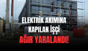 Kocaeli’de elektrik akımına kapılan işçi, 3’üncü kattan düşerek ağır yaralandı!