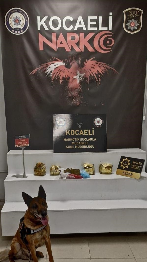 Kocaeli'de aracın bagajına gizlenen uyuşturucu ele geçirildi Kocaeli'de aracın bagajına gizlenen uyuşturucu ele geçirildi