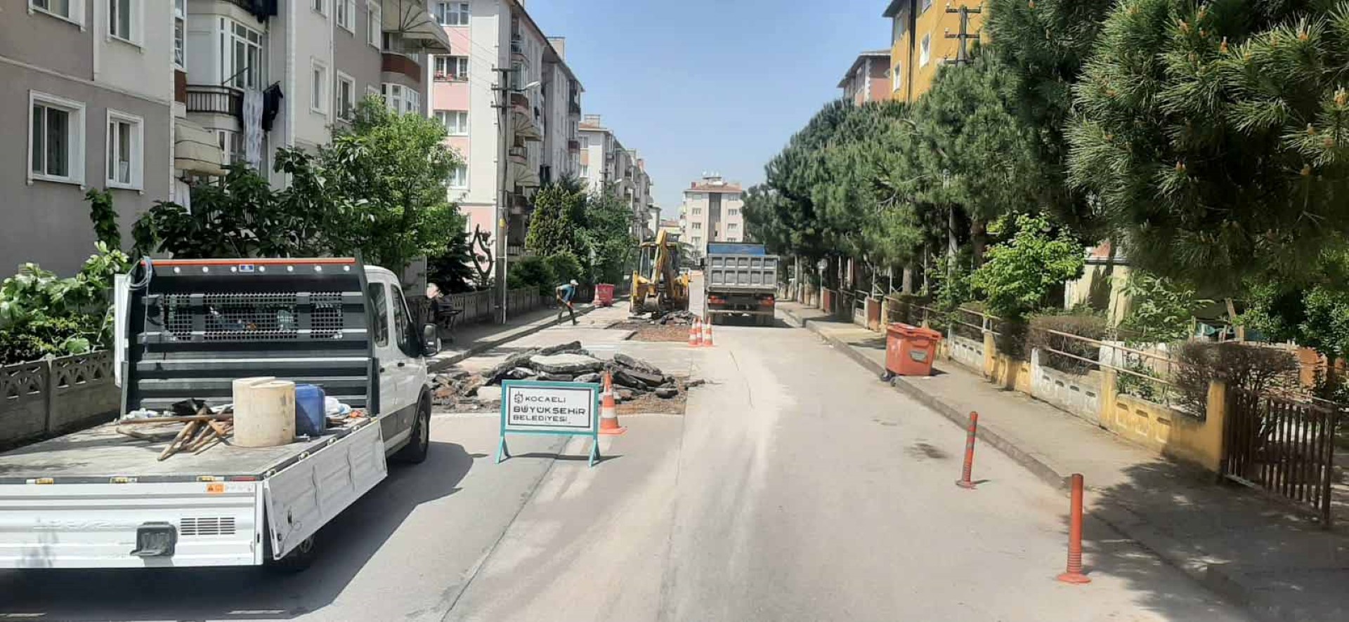 Yol Bakım Timi ulaşım sorunlarını çözüyor