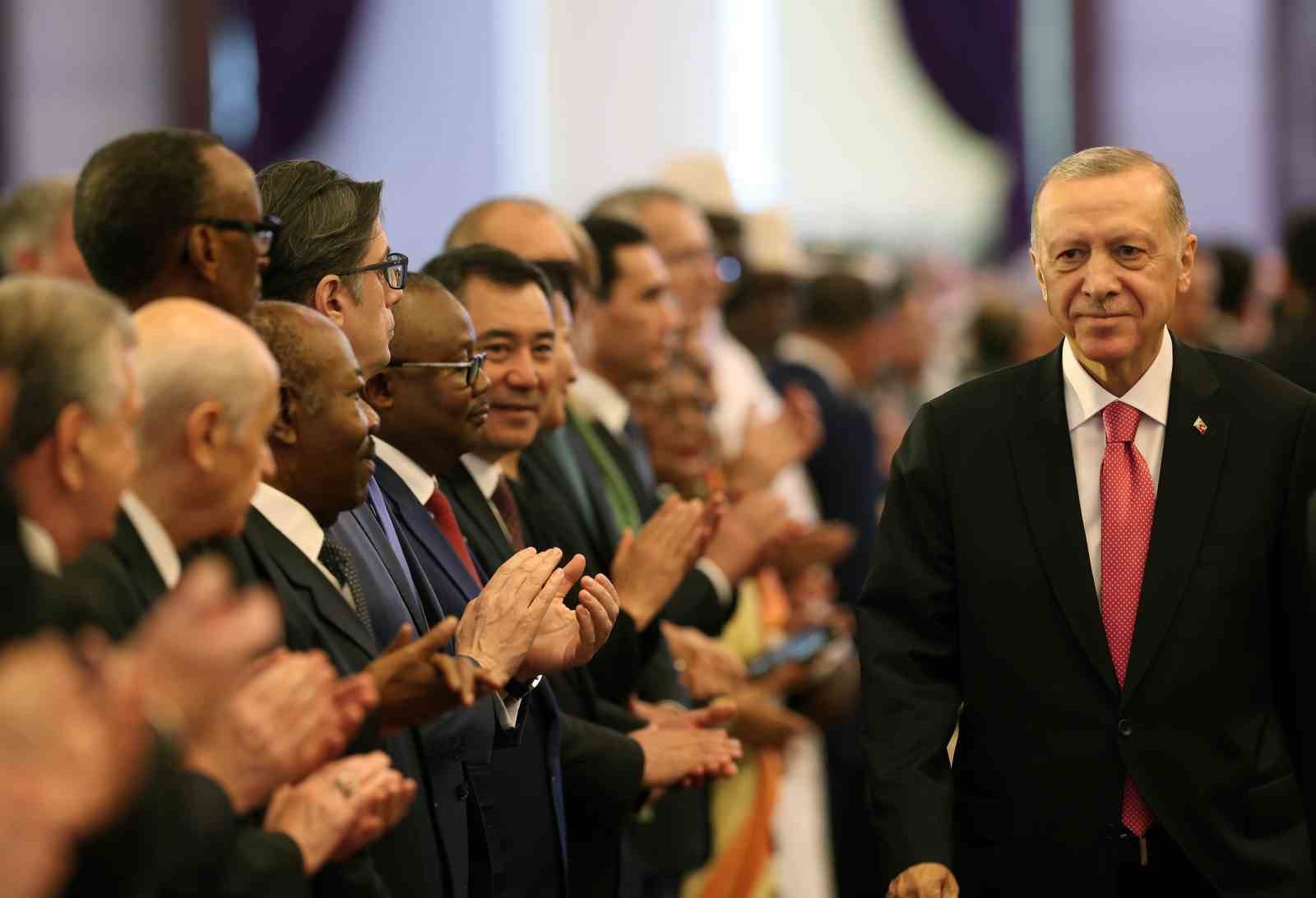 Cumhurbaşkanı Erdoğan, Cumhurbaşkanlığı Göreve Başlama Töreni’nde konuştu (2)