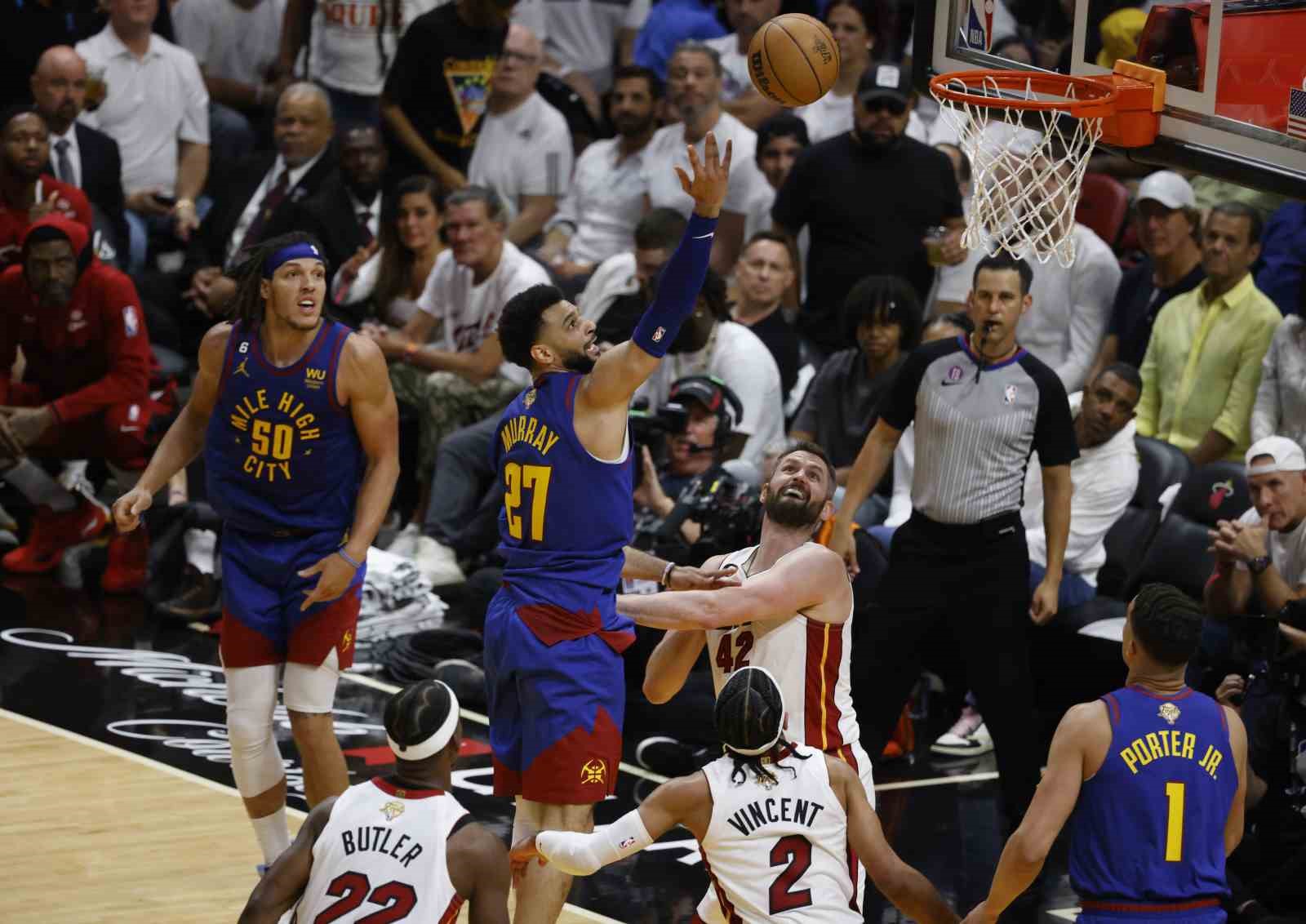Denver, Miami’yi deplasmanda yendi, 2-1 öne geçti