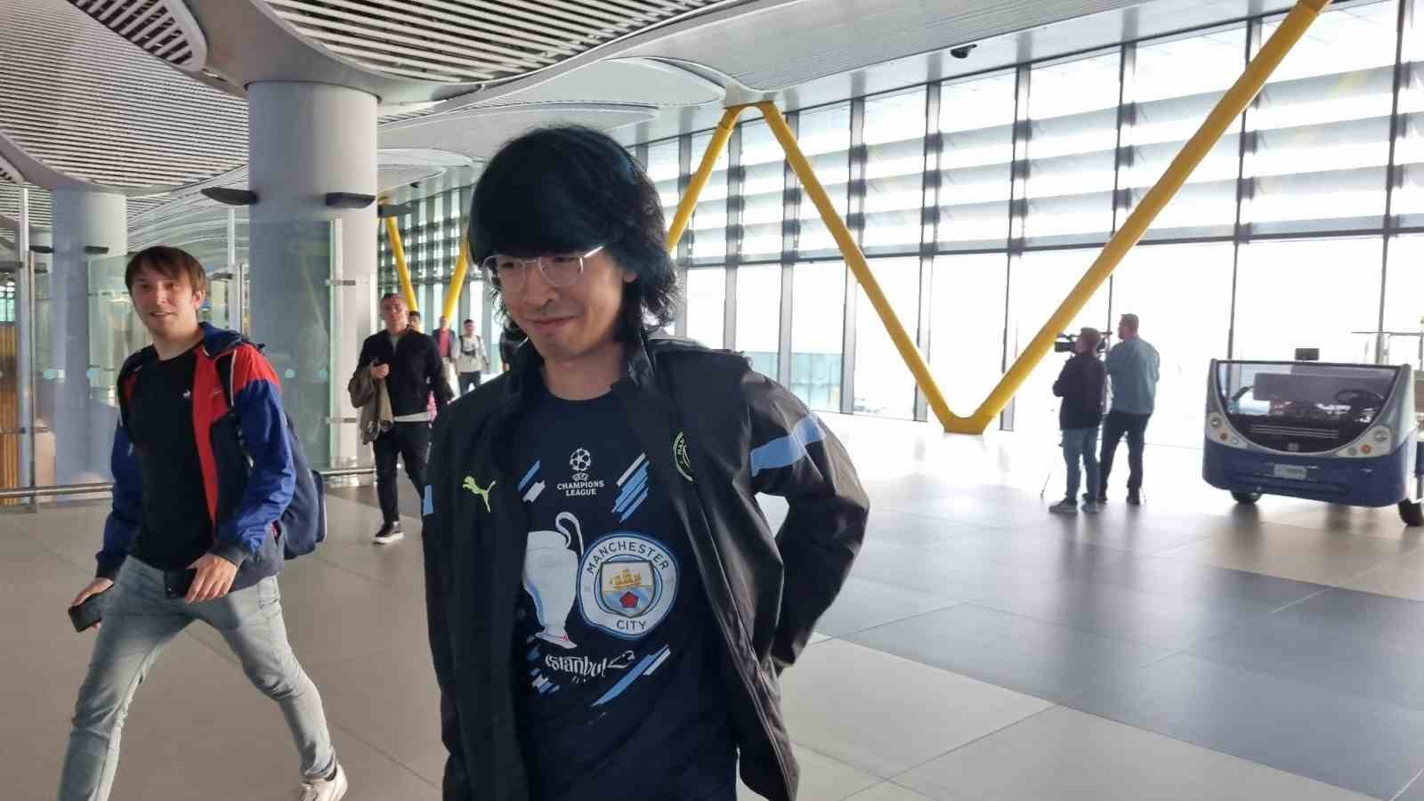 Manchester City taraftarları İstanbul’a geldi