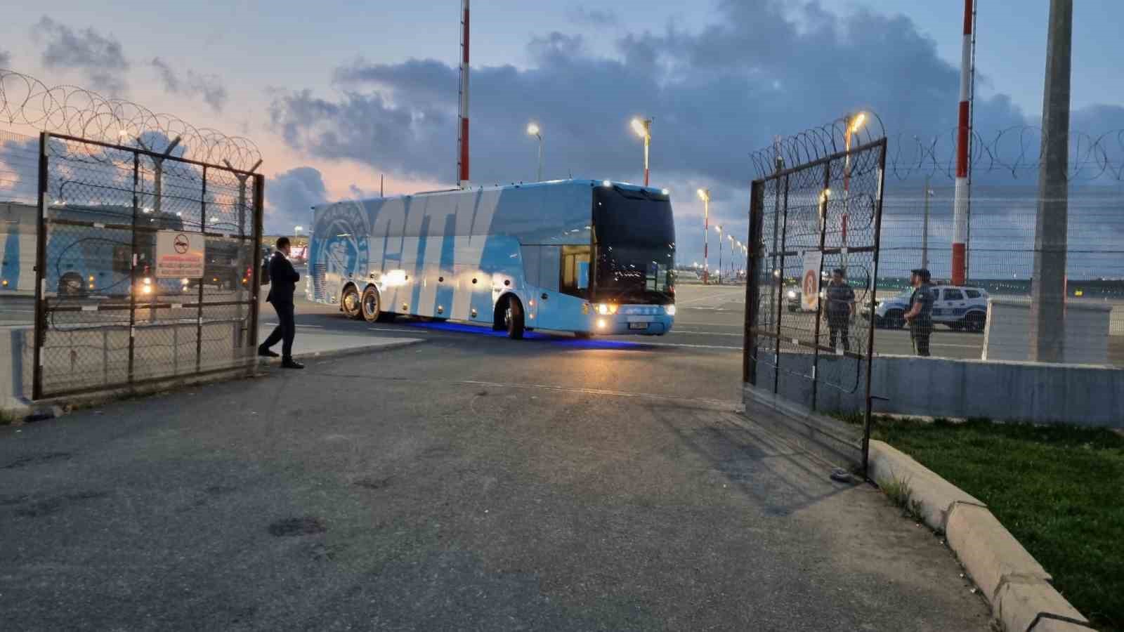 Inter ve Manchester City, İstanbul’a geldi