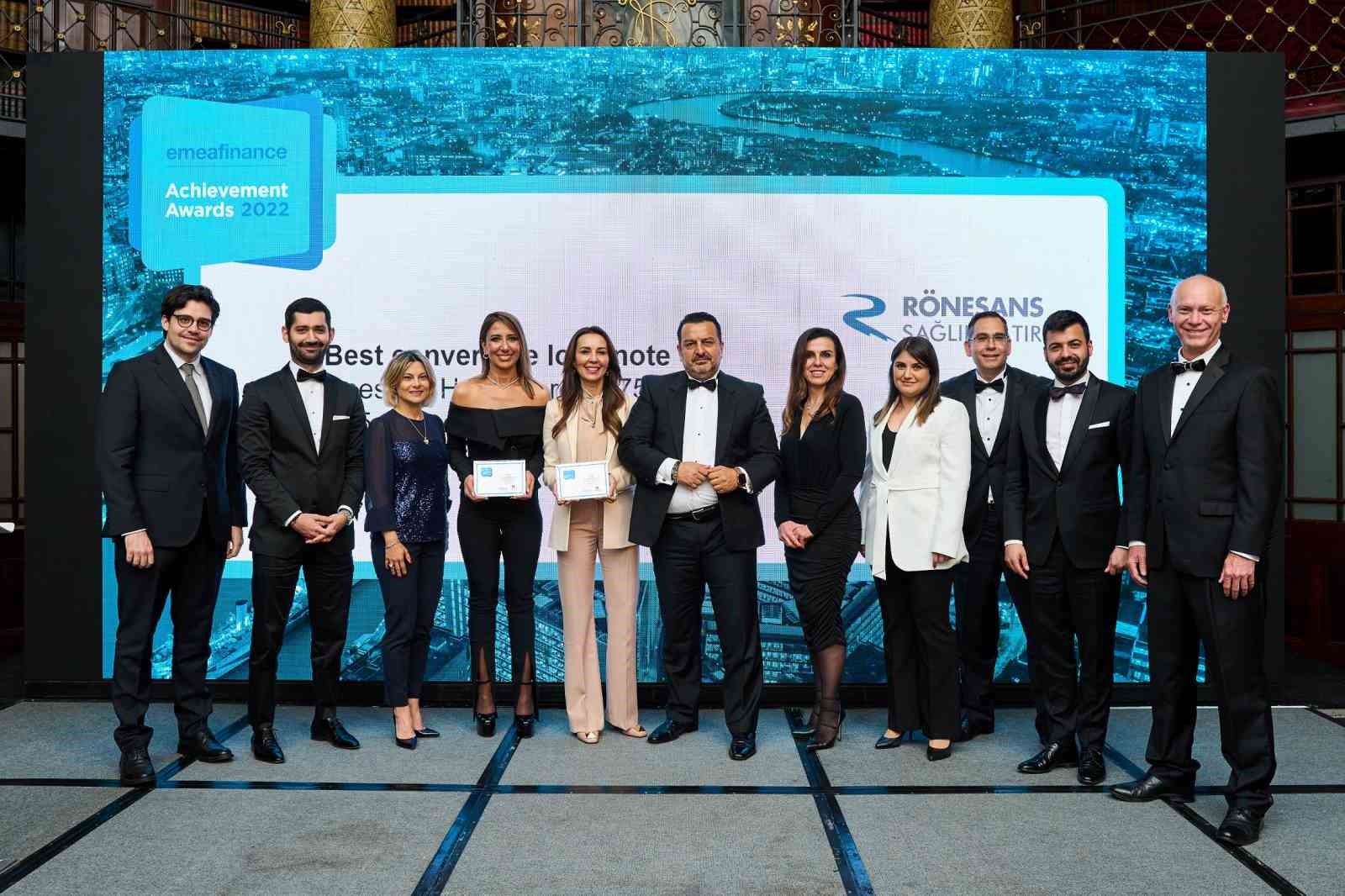 Rönesans’a ’En Başarılı Uzun Vadeli Finansman’ ödülü