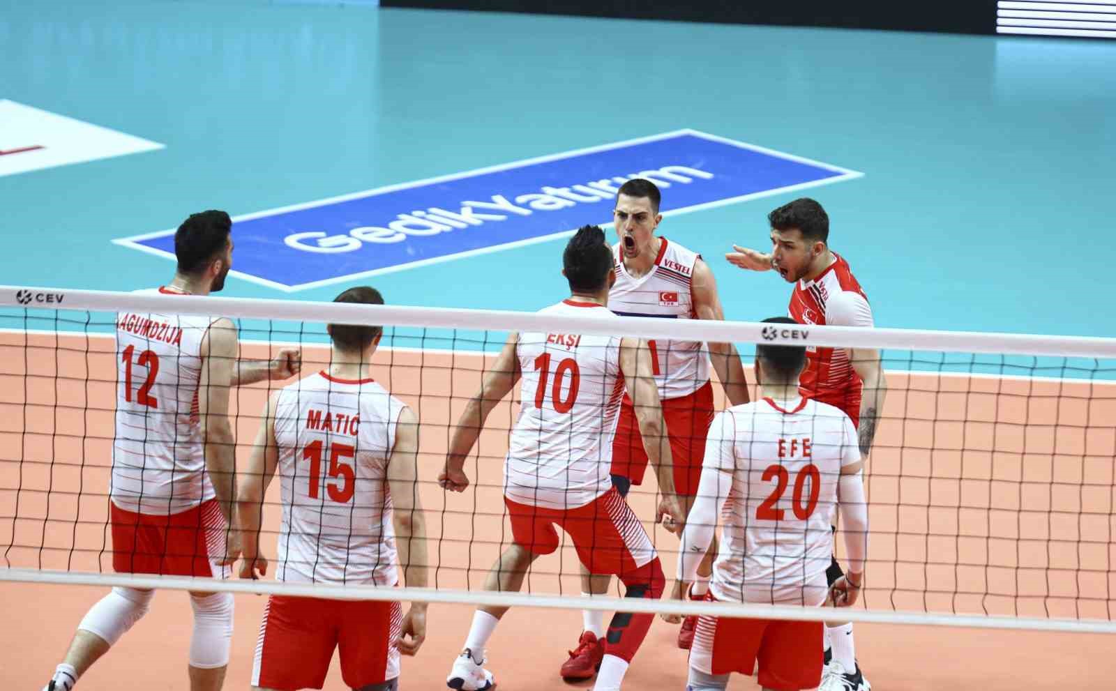 CEV Avrupa Altın Ligi: Türkiye: 3 – Portekiz: 1