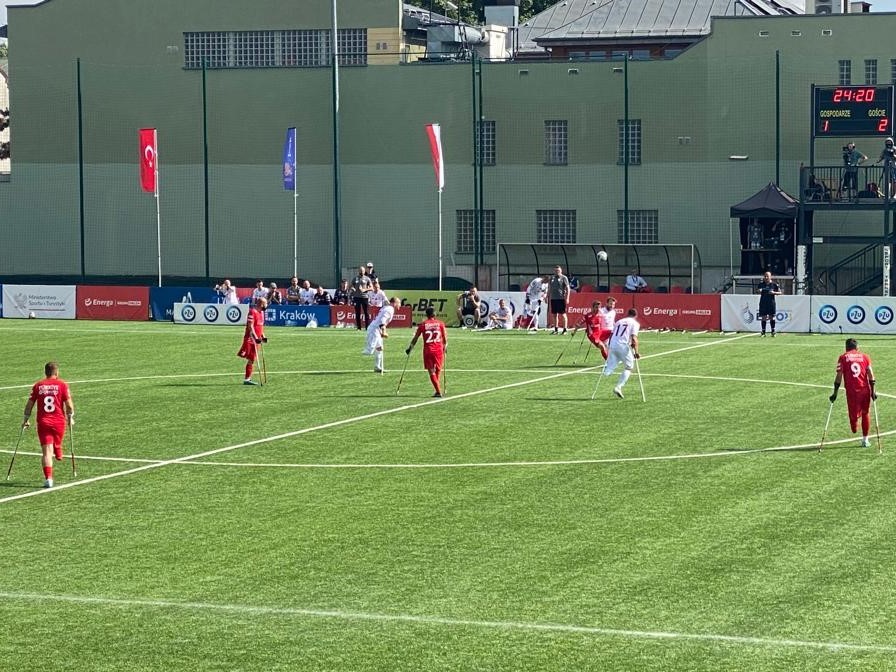 Ampute Futbol Uluslar A Ligi’nde Türkiye ikinci oldu