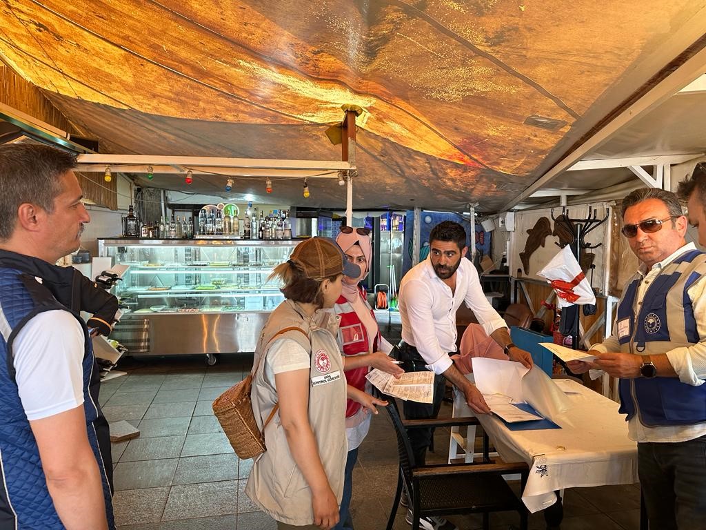 Heybeliada’da restoranlara sıkı denetim