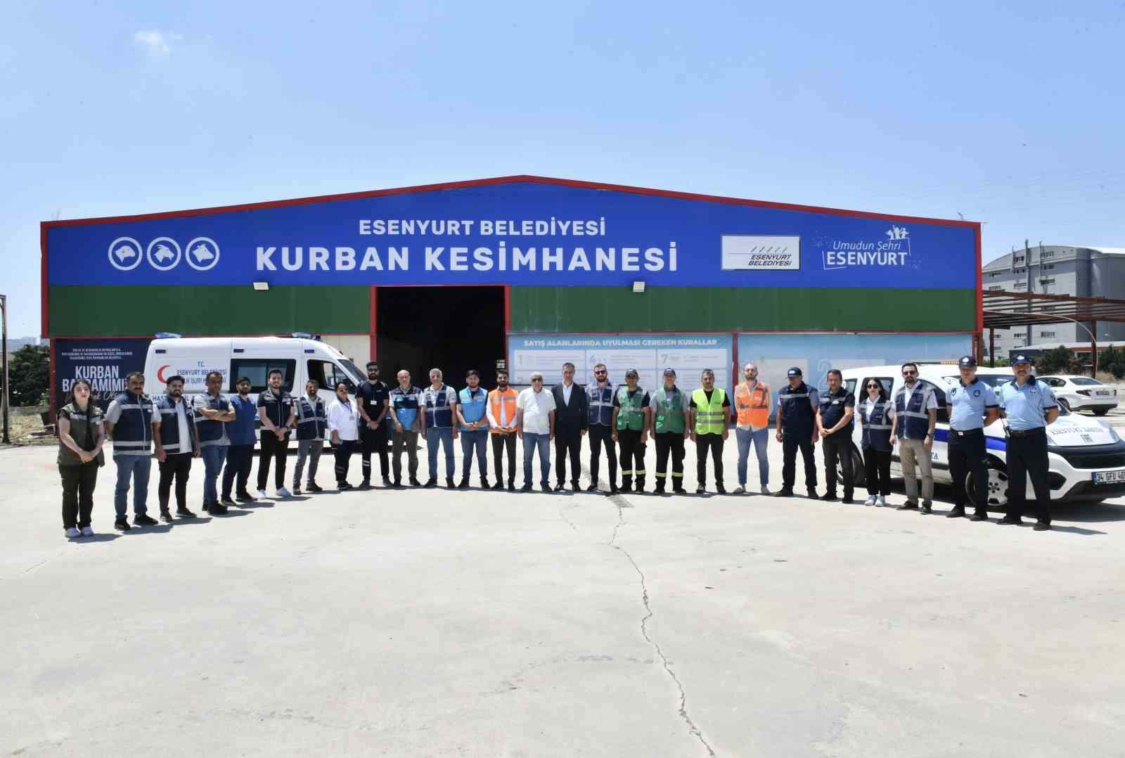 Esenyurt Kurban Bayramı’na hazır