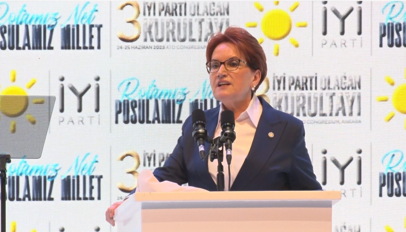 İYİ Parti lideri Akşener’den 6’lı masaya: “Bundan sonra size hayatta başarılar diliyorum”