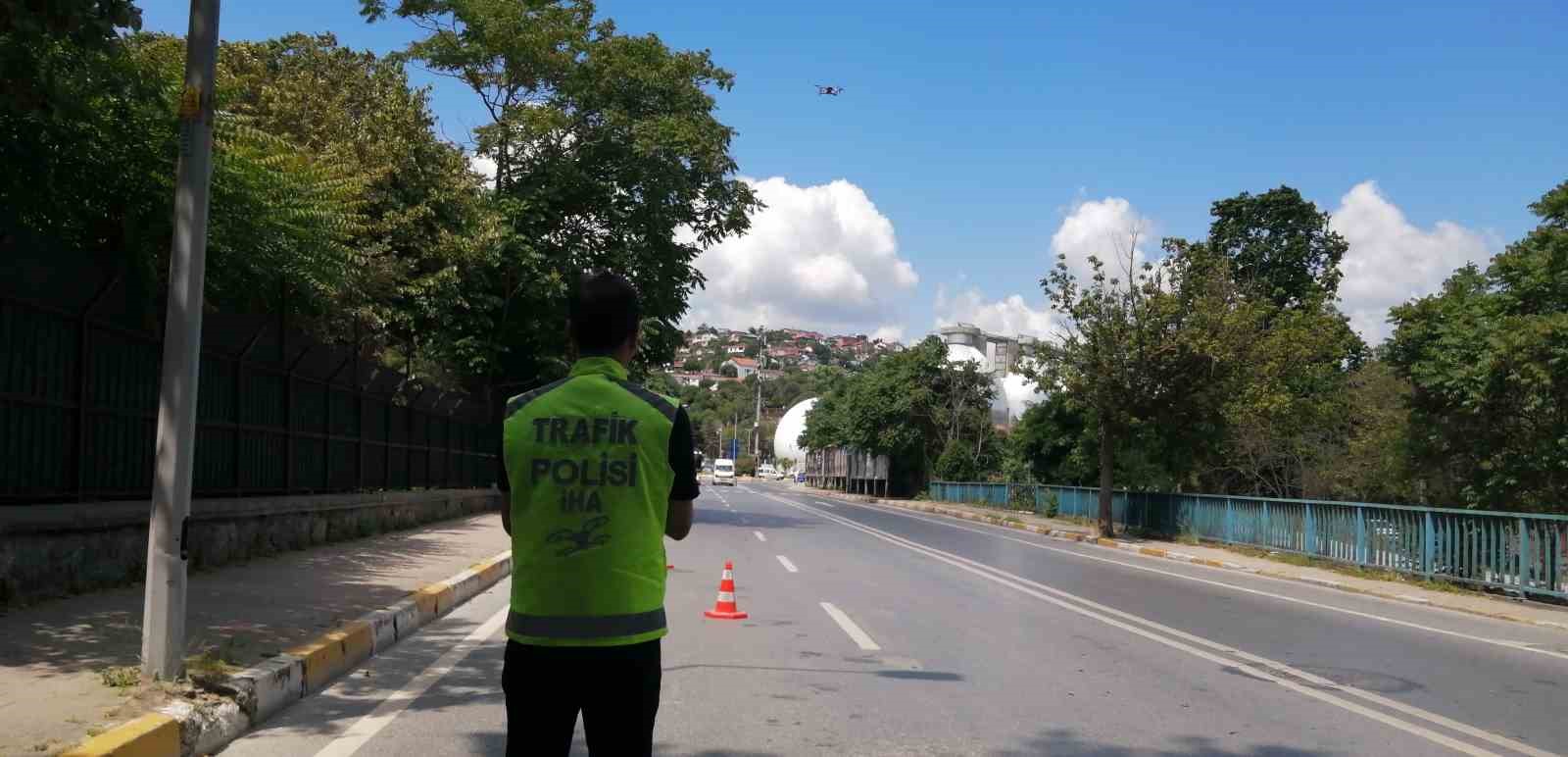 Sarıyer’de Kurban Bayramı tedbirlerinde dron ile denetim