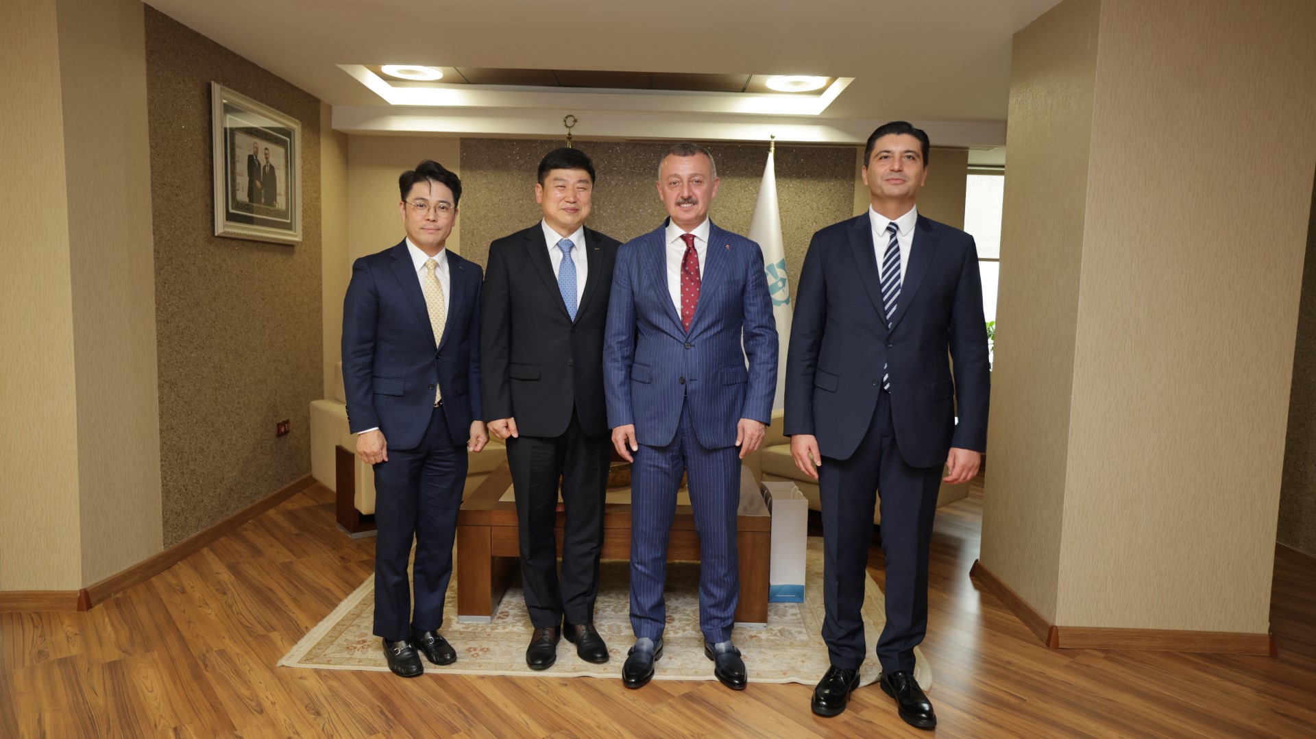 Büyükakın, Posco Assan CEO’sunu ağırladı