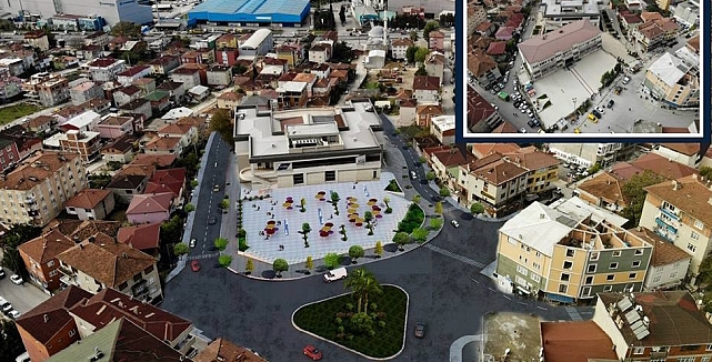 Dilovası Kent Meydanı Perşembeyi bekliyor