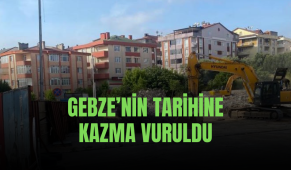 Gebze’nin tarihine kazma vuruldu