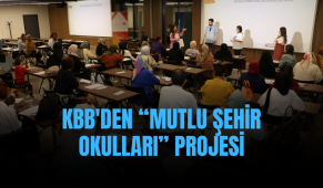 KBB’den “Mutlu Şehir Okulları” projesi