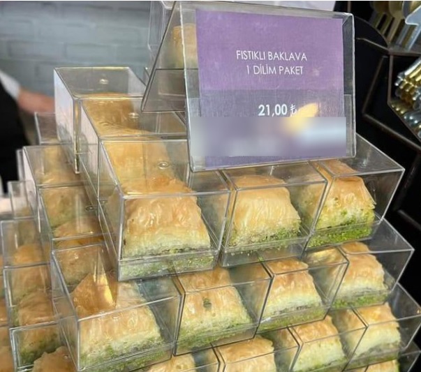 Baklava Artık Kiloyla Değil Taneyle Satılmaya Başlandı!