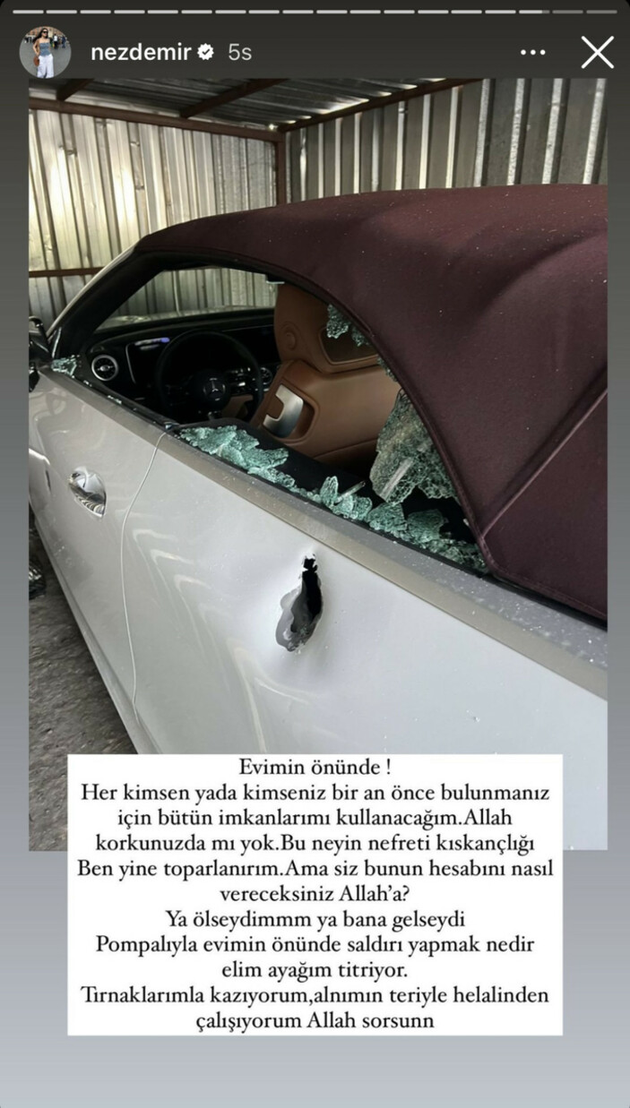 Nez Demir'e Saldırı görüntüleri ortaya çıktı Nez Demir'e Saldırı görüntüleri ortaya çıktı