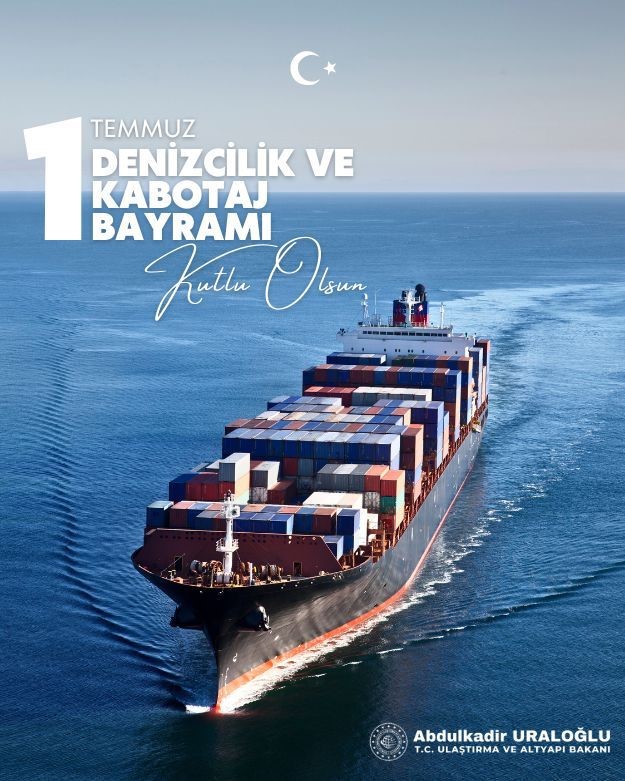 Bakan Uraloğlu Denizcilik ve Kabotaj Bayramı’nı kutladı