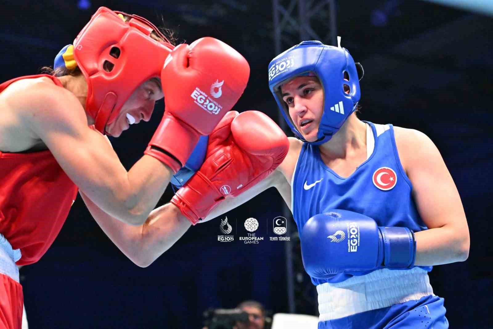 Busenaz Sürmeneli’den Avrupa Oyunları’nda fırtına gibi esti