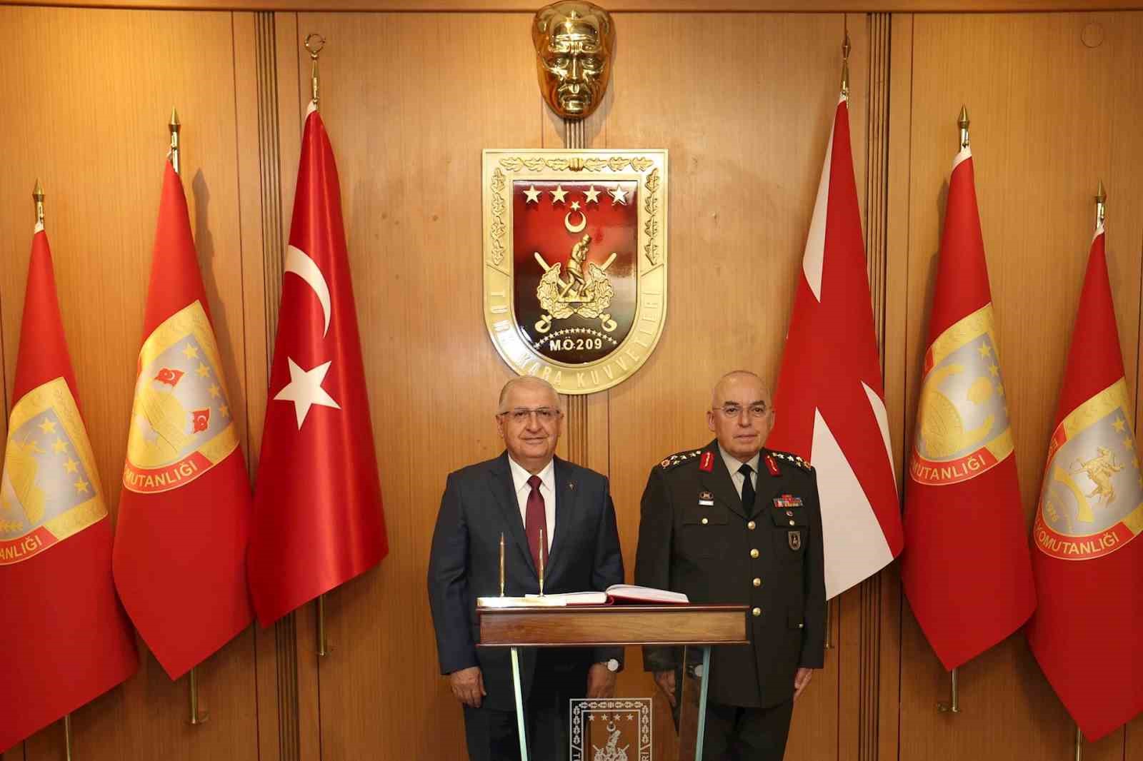 Milli Savunma Bakanı Yaşar Güler’den Kuvvet Komutanlıklarına Ziyaret