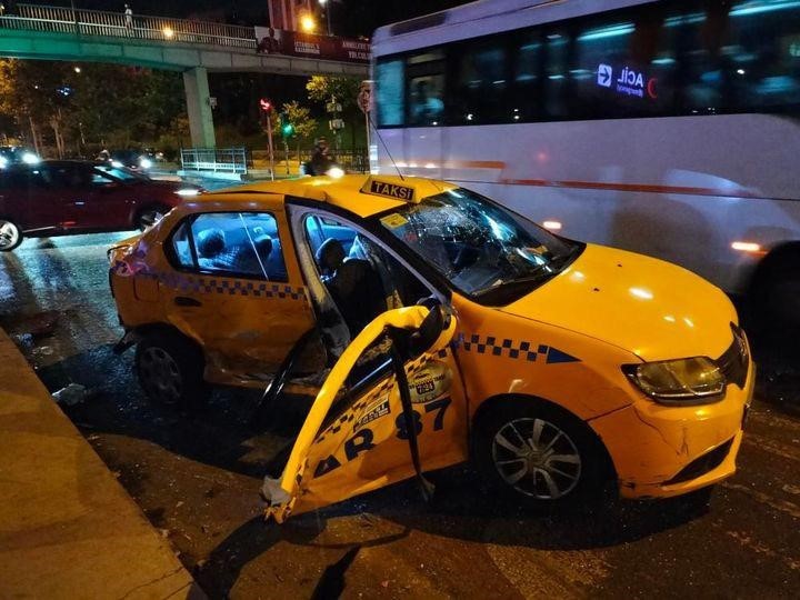 Şişli’de feci kaza: 1’i ağır 5 yaralı