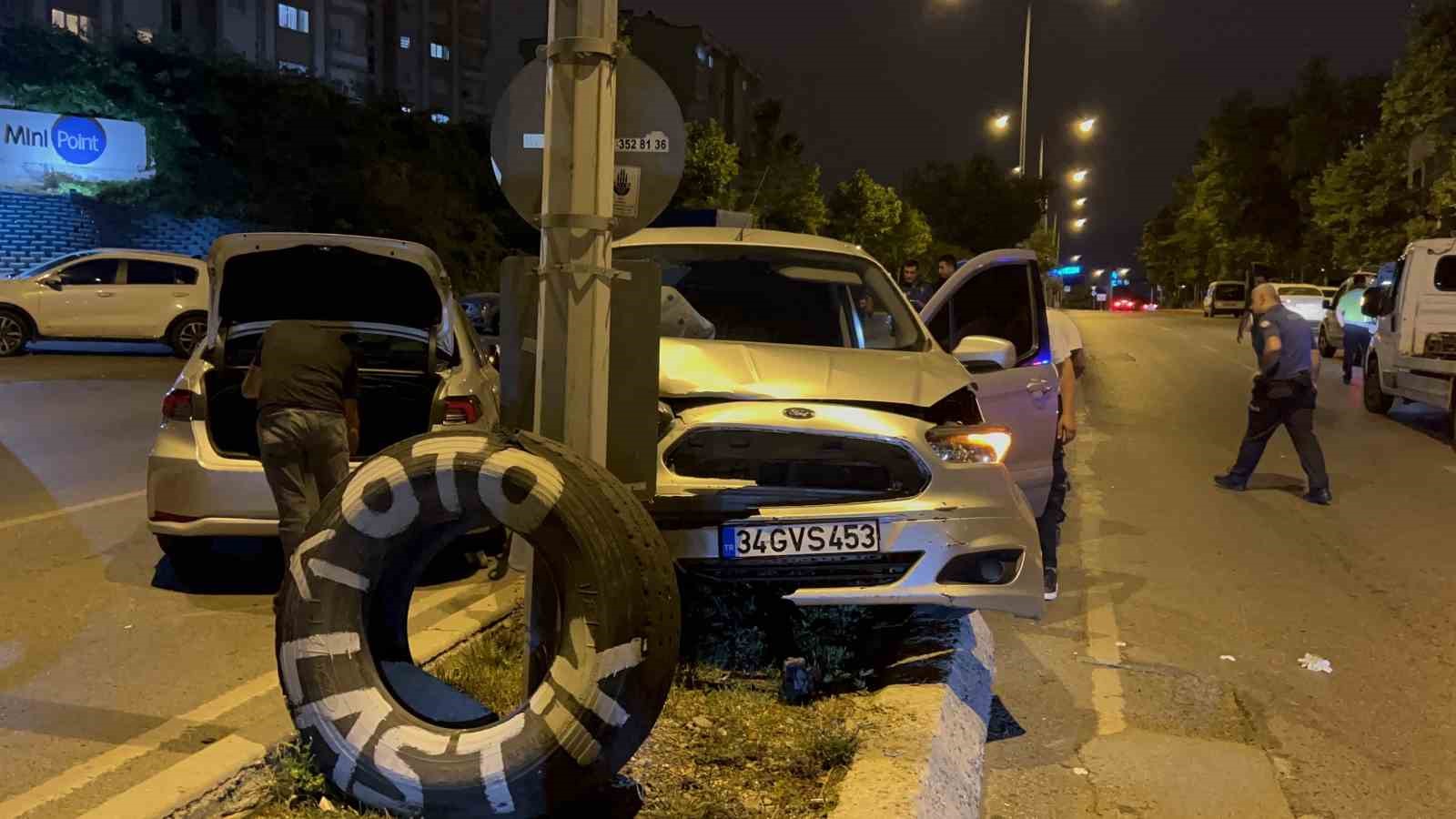 Pendik’te kaza sonrası çıkan silahlı kavgada 1 kişi yaralandı