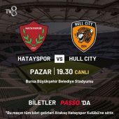 Hatayspor – Hull City maçı TV8’de