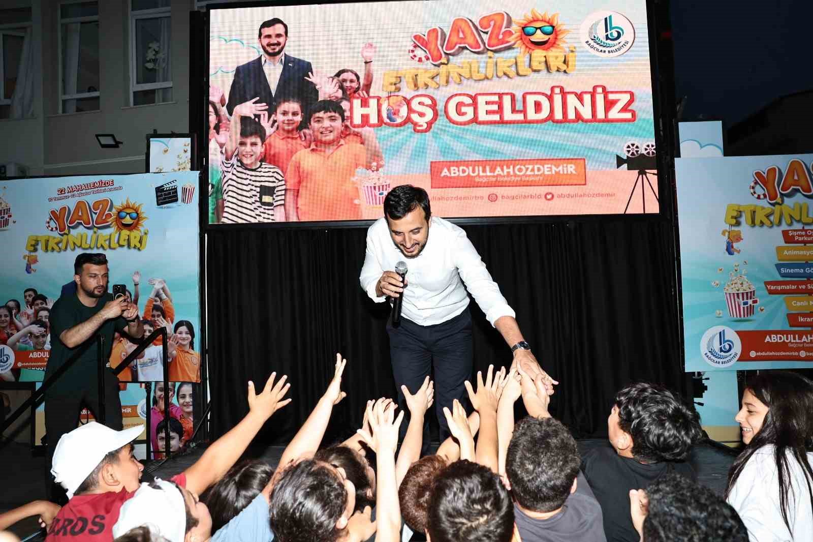 Bağcılar’da yaz aylarının keyfi “Yaz Etkinlikleriyle” yaşanıyor