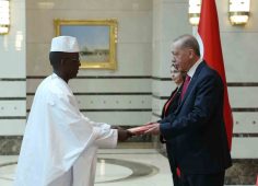Gine Büyükelçisi Cumhurbaşkanı Erdoğan’a güven mektubu sundu