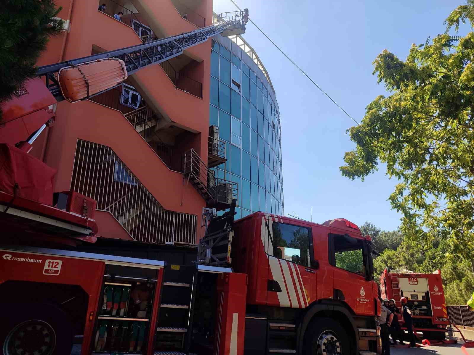 Bakırköy Sadi Konuk Eğitim ve Araştırma Hastanesi’nde korkutan yangın