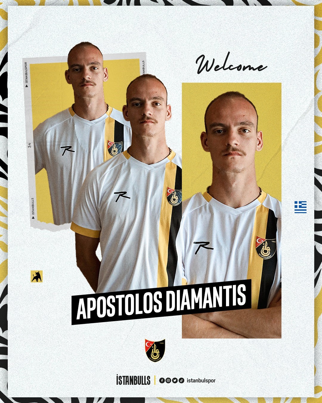 İstanbulspor, Apostolos Diamantis’i açıkladı