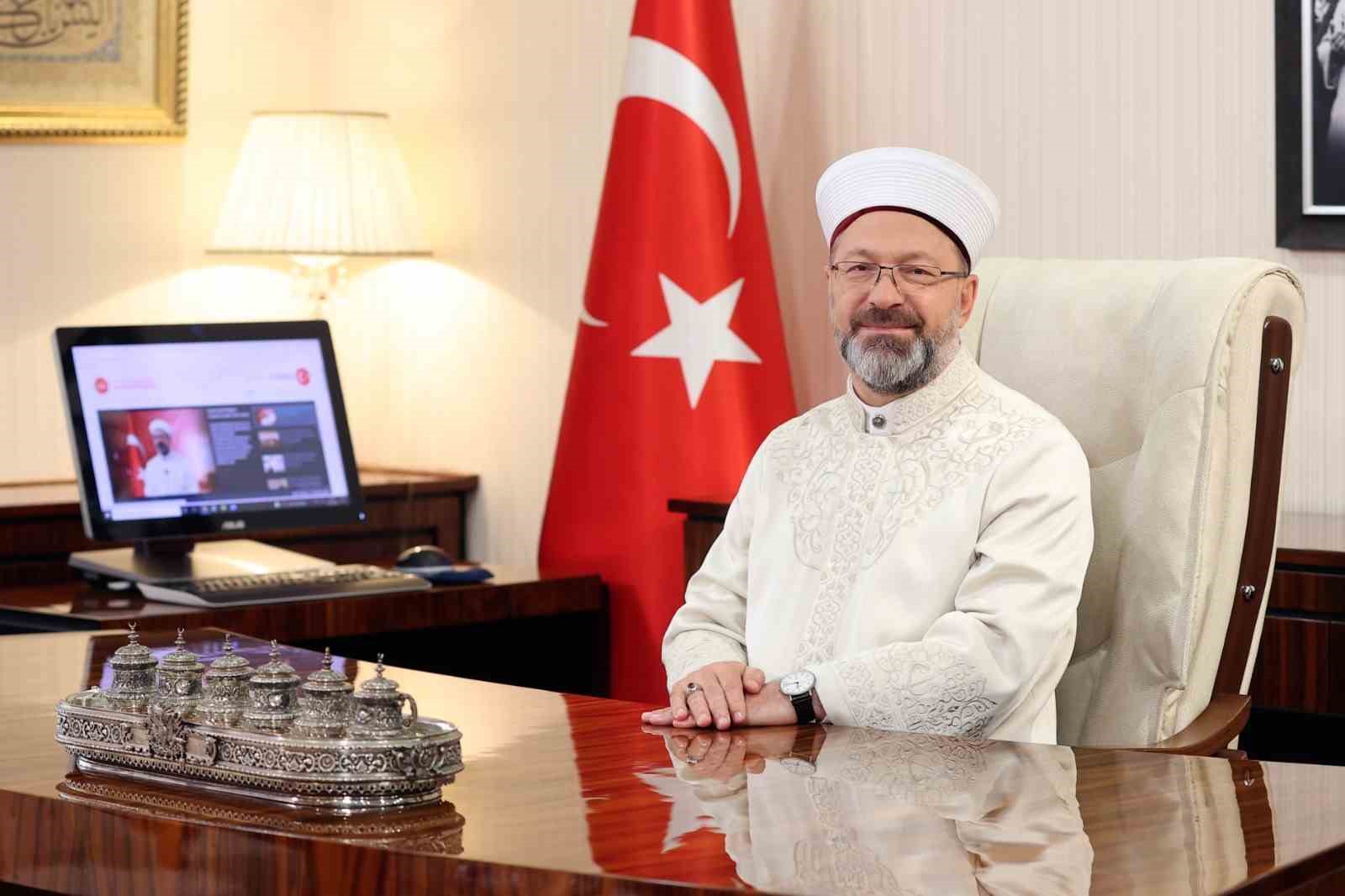 Diyanet İşleri Başkanı Erbaş’tan hicri yeni yıl mesajı