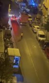 İstanbul’da kavga sırasında döner bıçaklı şahsa motosiklet çarptı