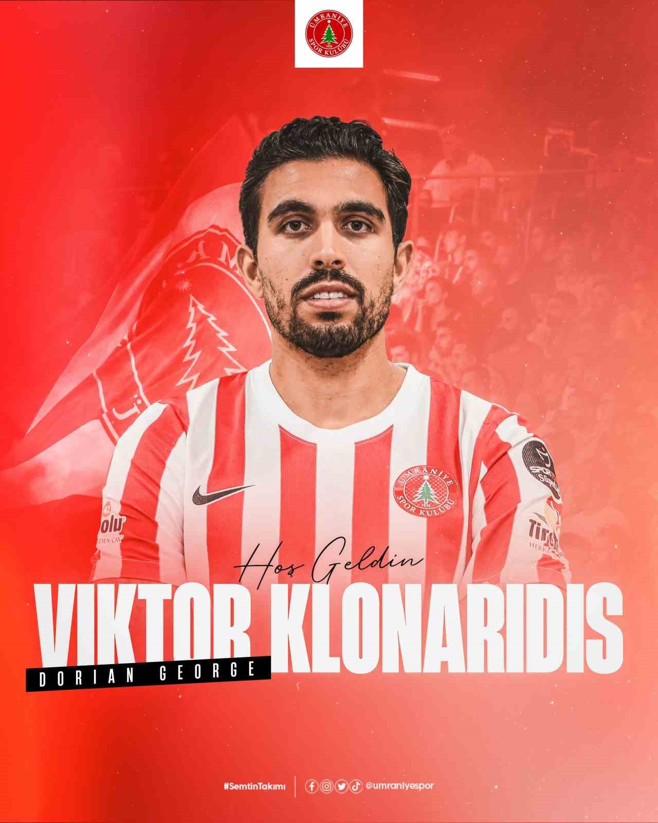Ümraniyespor, Viktor Klonaridis ve Ayman Bouali’yi kadrosuna kattı