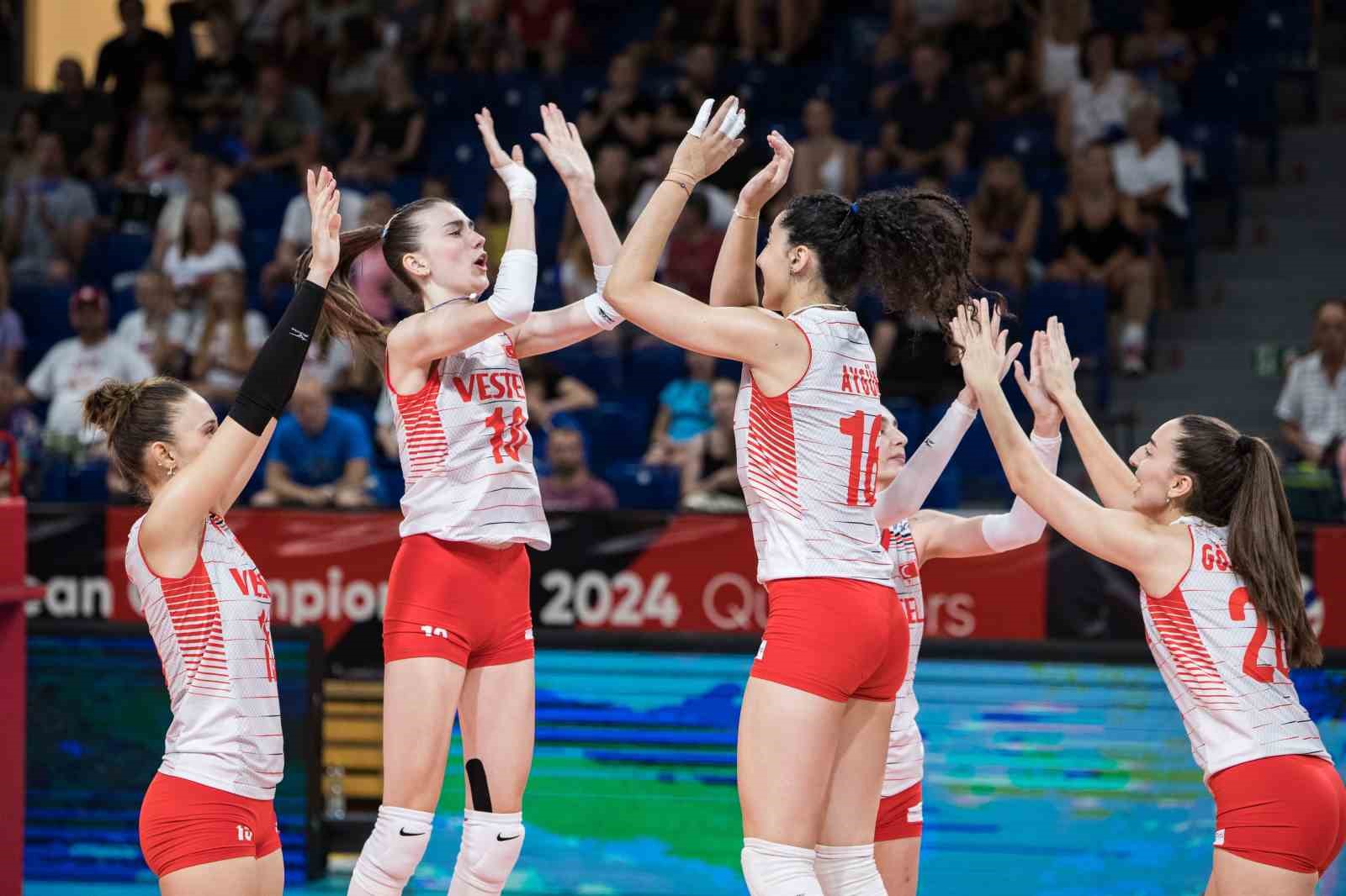 U22 Kadın Voleybol Takımı, Avrupa Şampiyonası finallerinde