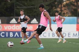 Beşiktaş, Tirana maçı hazırlıklarını sürdürdü