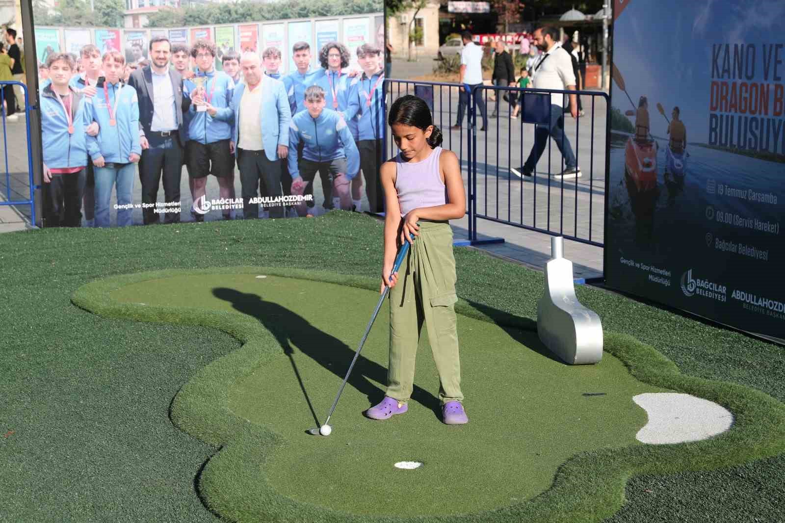 Bağcılar Meydanı’nda düzenlenen çeşitli etkinliklere yoğun ilgi
