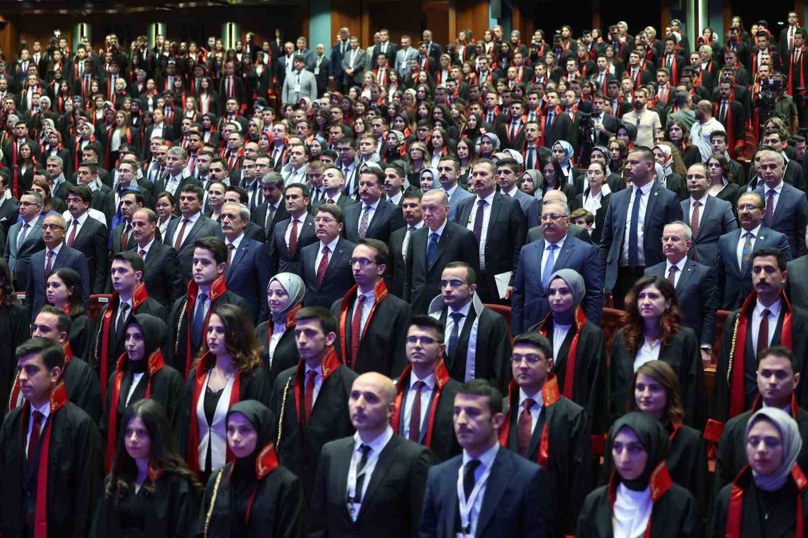 Cumhurbaşkanı Erdoğan: “Yargı alanında 2002’den beri yürüttüğümüz zorlu mücadeleyi, sivil bir anayasayla taçlandırmak istiyoruz”