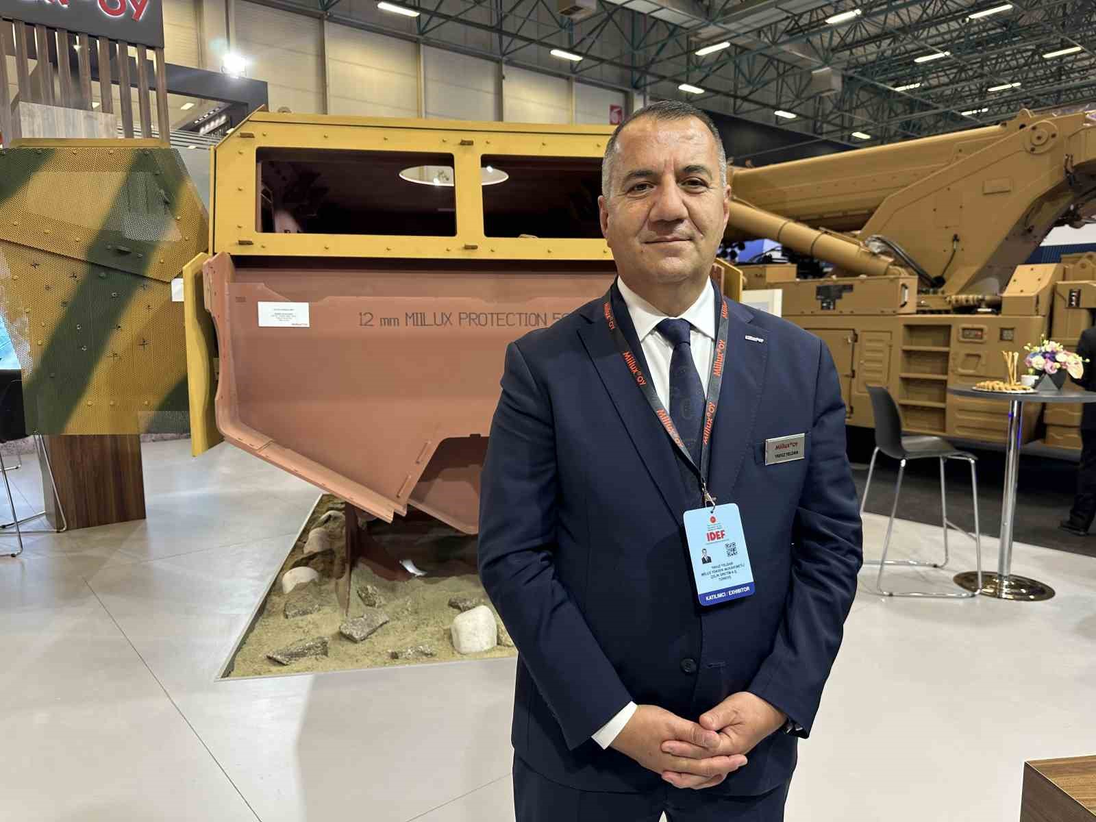 Miilux OY’un yeni zırh çeliği IDEF’23’te tanıtıldı