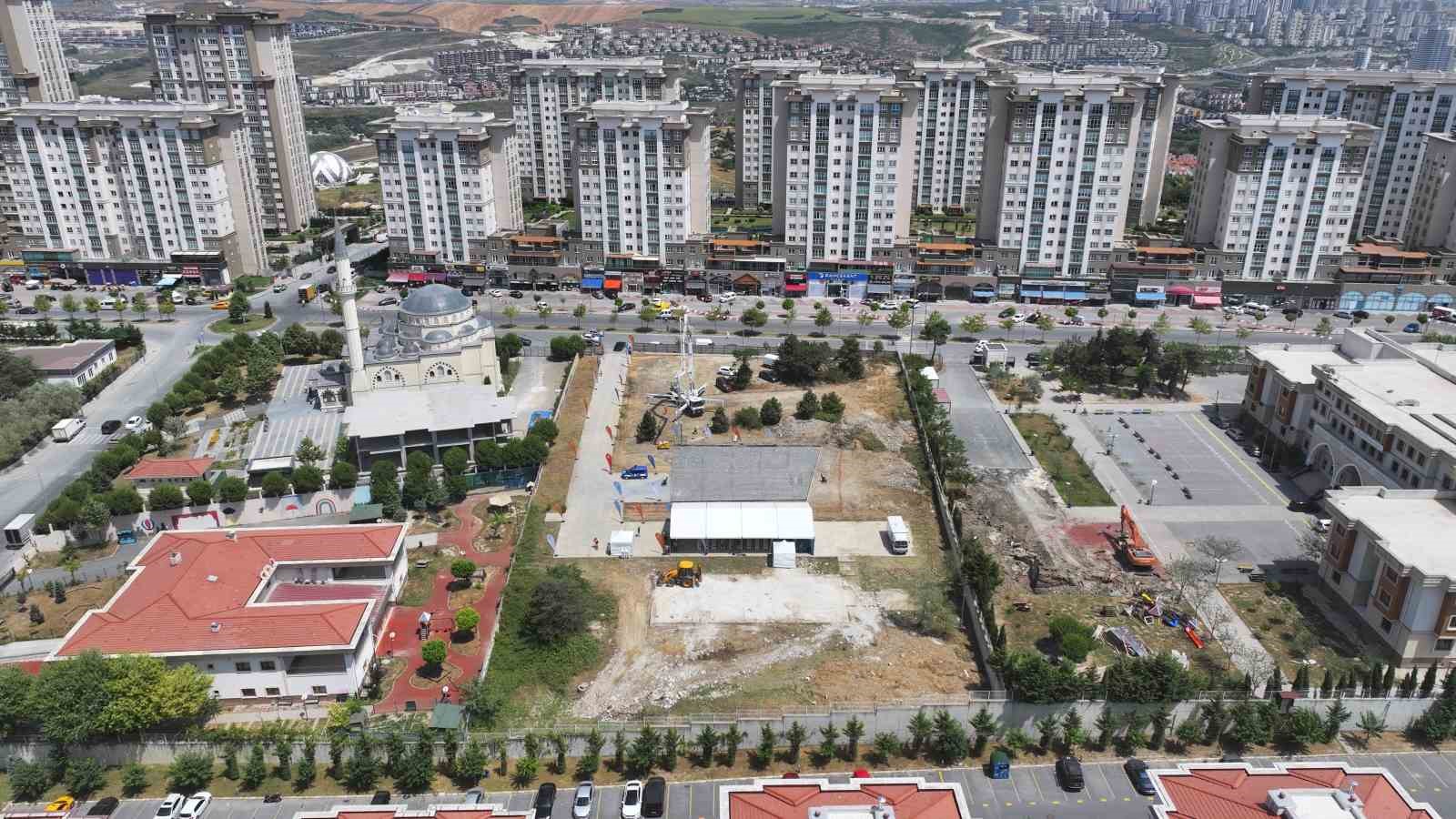 Başakşehir’de Bahçekent Spor Parkı’nın temeli törenle atıldı