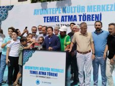Tuzla’da Aydıntepe Kültür Merkezi’nin temeli atıldı