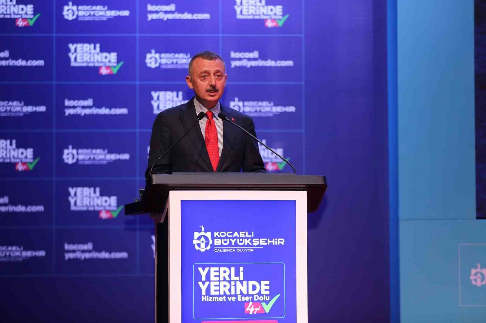 Başkan Büyükakın: “Kocaeli’de 4 yılda 18,7 milyarlık yatırım gerçekleştirdik”