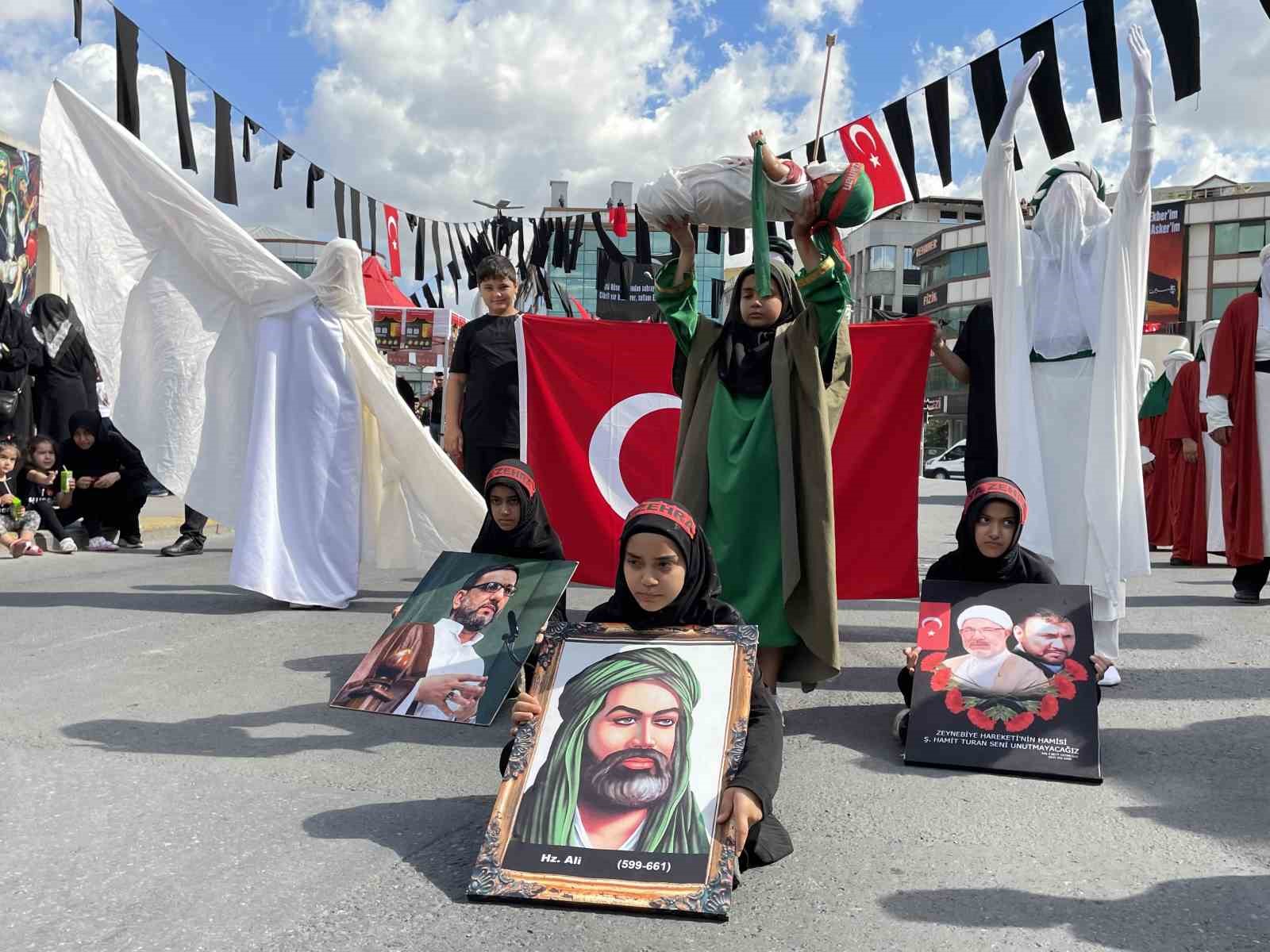 Küçükçekmece’de Kerbela şehitleri anıldı