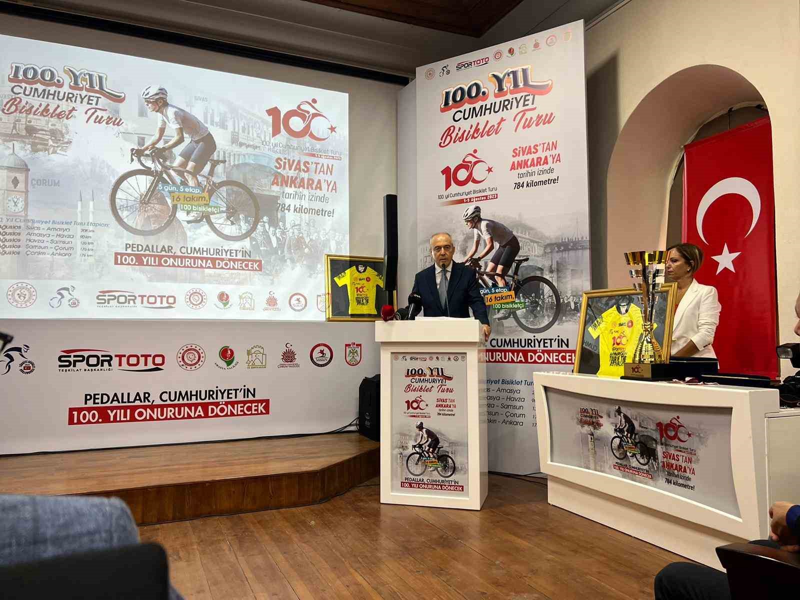 Cumhuriyet Bisiklet Turu’nda Müftüoğlu’ndan anlamlı jest