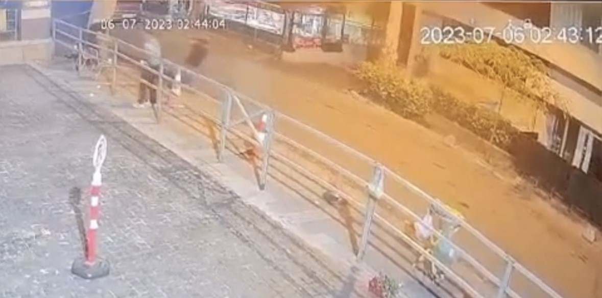 Şişli’de gece kulübüne çifte saldırıda yeni görüntüler: Çakarlı araçla ateş açmışlar