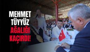 Mehmet Tüyyüz ağalığı kaçırdı!