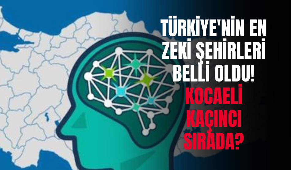 Türkiye’nin en zeki şehirleri belli oldu! Kocaeli kaçıncı sırada?