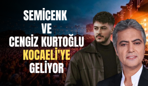 Semicenk ve Cengiz Kurtoğlu Kocaeli’de konser verecek