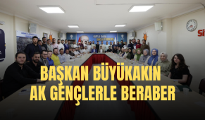 Başkan Büyükakın Ak Gençlerle beraber